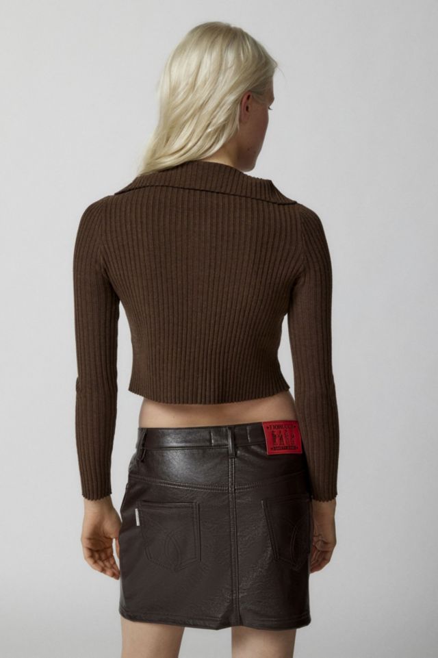 Auckland Cropped Flyaway Cardigan #1
