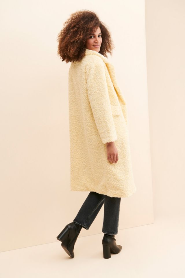 Glamorous Faux Fur Ladies Coat #1