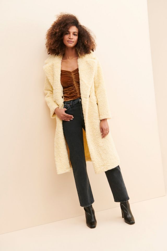 Glamorous Faux Fur Ladies Coat #3