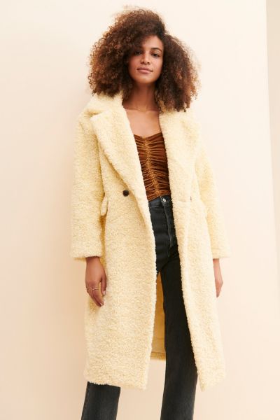 Glamorous Faux Fur Ladies Coat