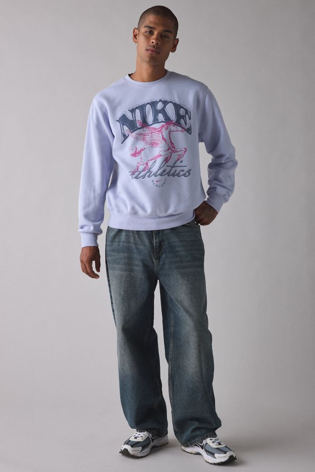 Nike Sportswear Club Graphic Crew Neck Sweatshirt #3