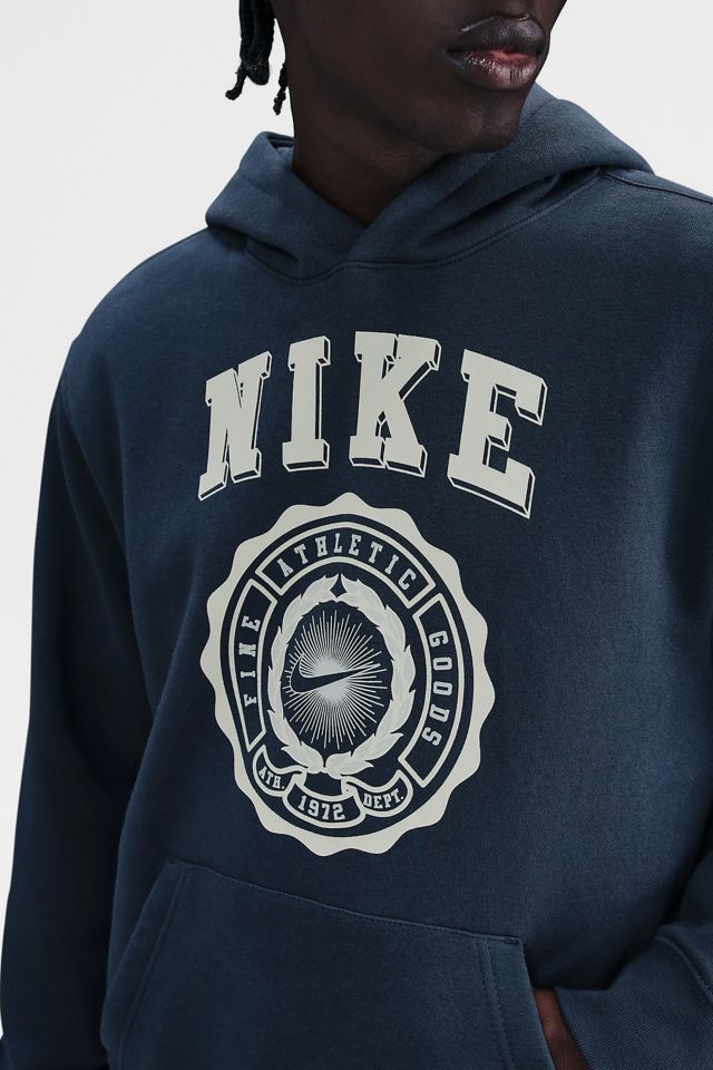 Nike Club Graphic Pullover Hoodie Sweatshirt #2