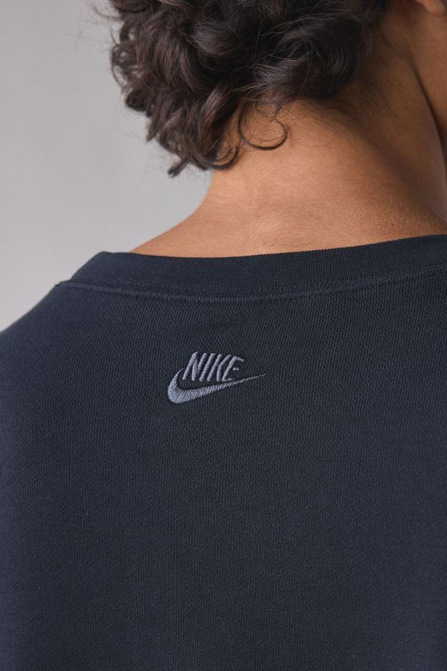 Nike Club Oversized Crew Neck Sweatshirt #4