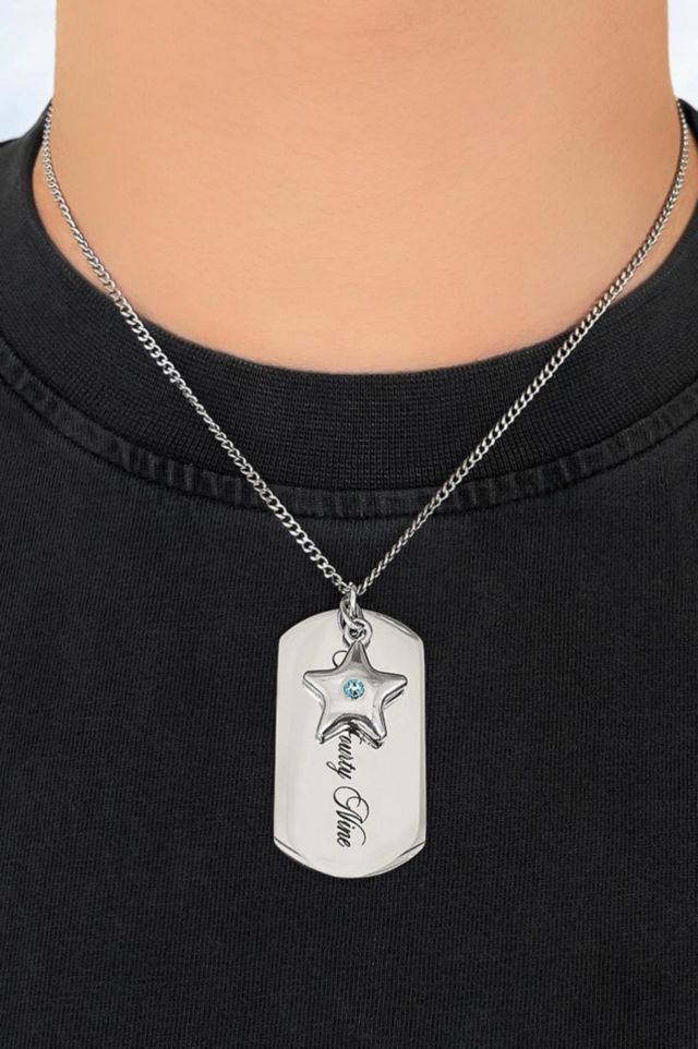 Five Fourty Nine Tag Chain Necklace #2