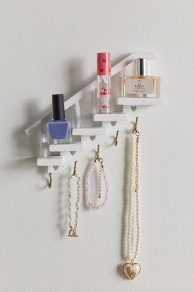 Staircase Wall-Mounted Jewelry Stand