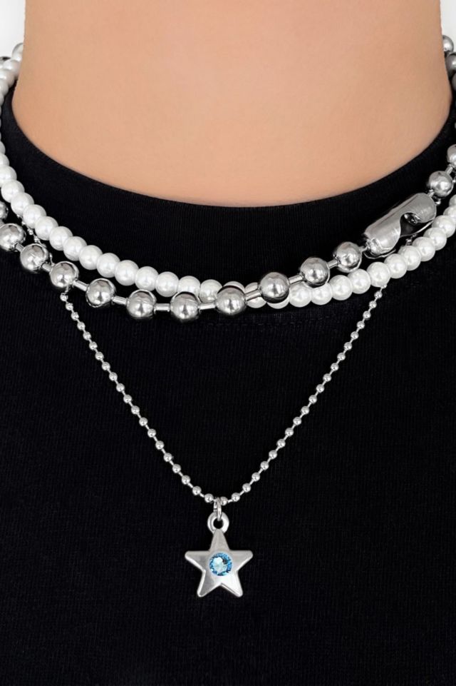 Five Fourty Nine Astro Ball Bead Necklace #1
