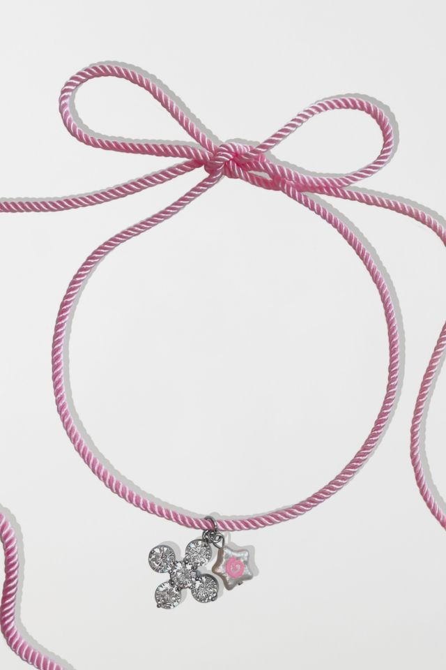 Five Fourty Nine Polly Satin Cord Necklace #1