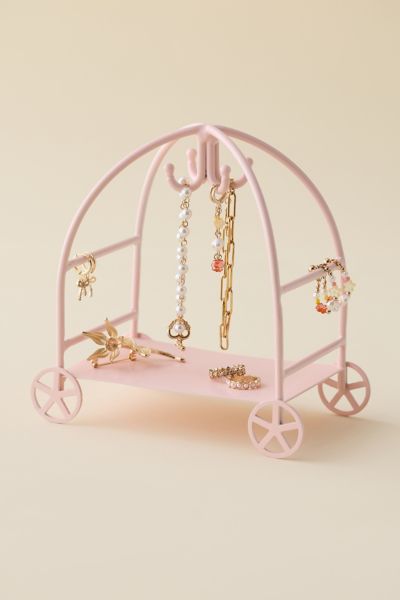Urban Outfitters Coquette Jewelry Storage Cart In Pink At