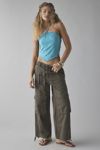 Kimchi Blue Mya Y-Neck Halter Crop Top