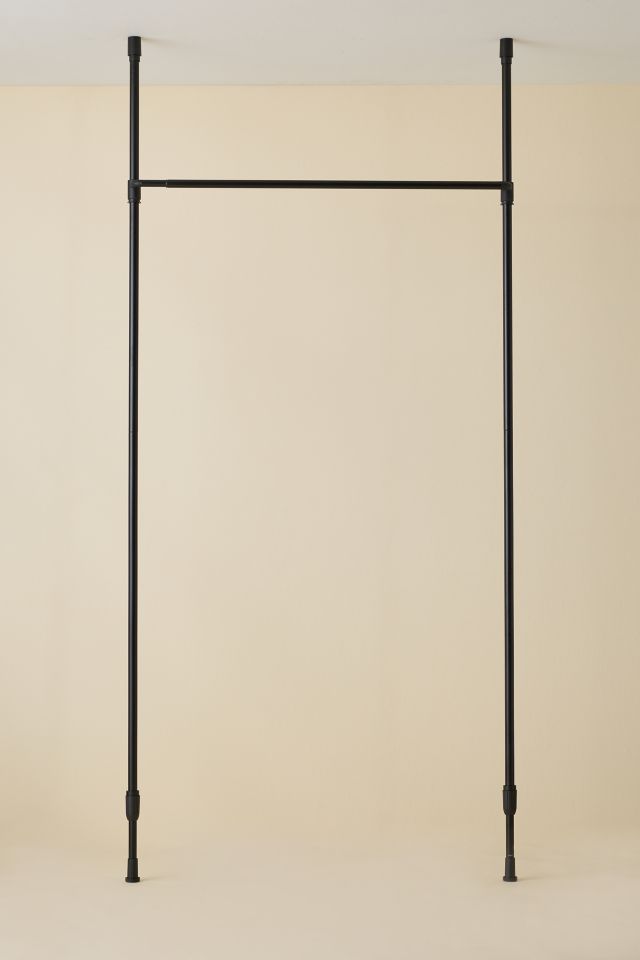 Anywhere Adjustable Tension Curtain Rod System #1