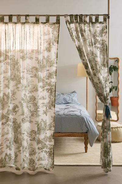 Urban Outfitters Anywhere Adjustable Tension Curtain Rod System In Silver At  In Silver
