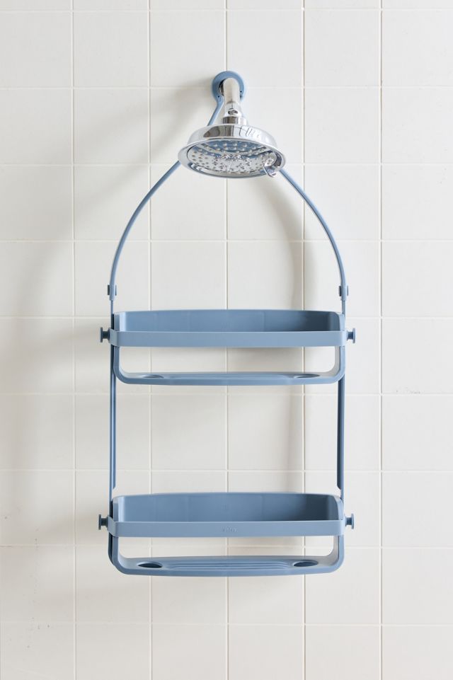 Two-Tier Plastic Flex Shower Caddy #1