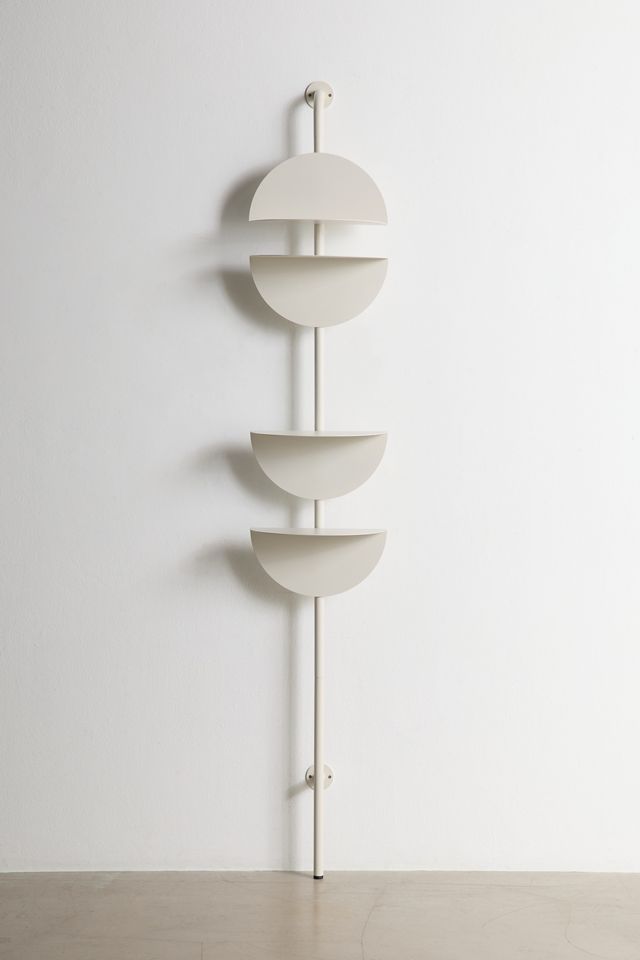 Kiera Adjustable Steel Wall-Mounted Shelf #1