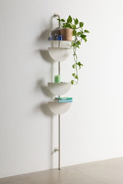 Rose 3-Tiered Rattan Storage Shelf