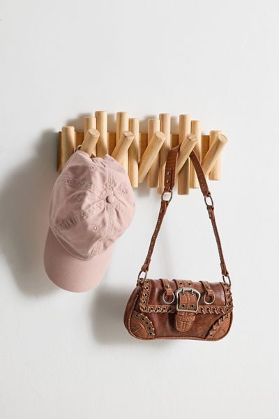 Mari Wood Modern Wall Multi-Hook