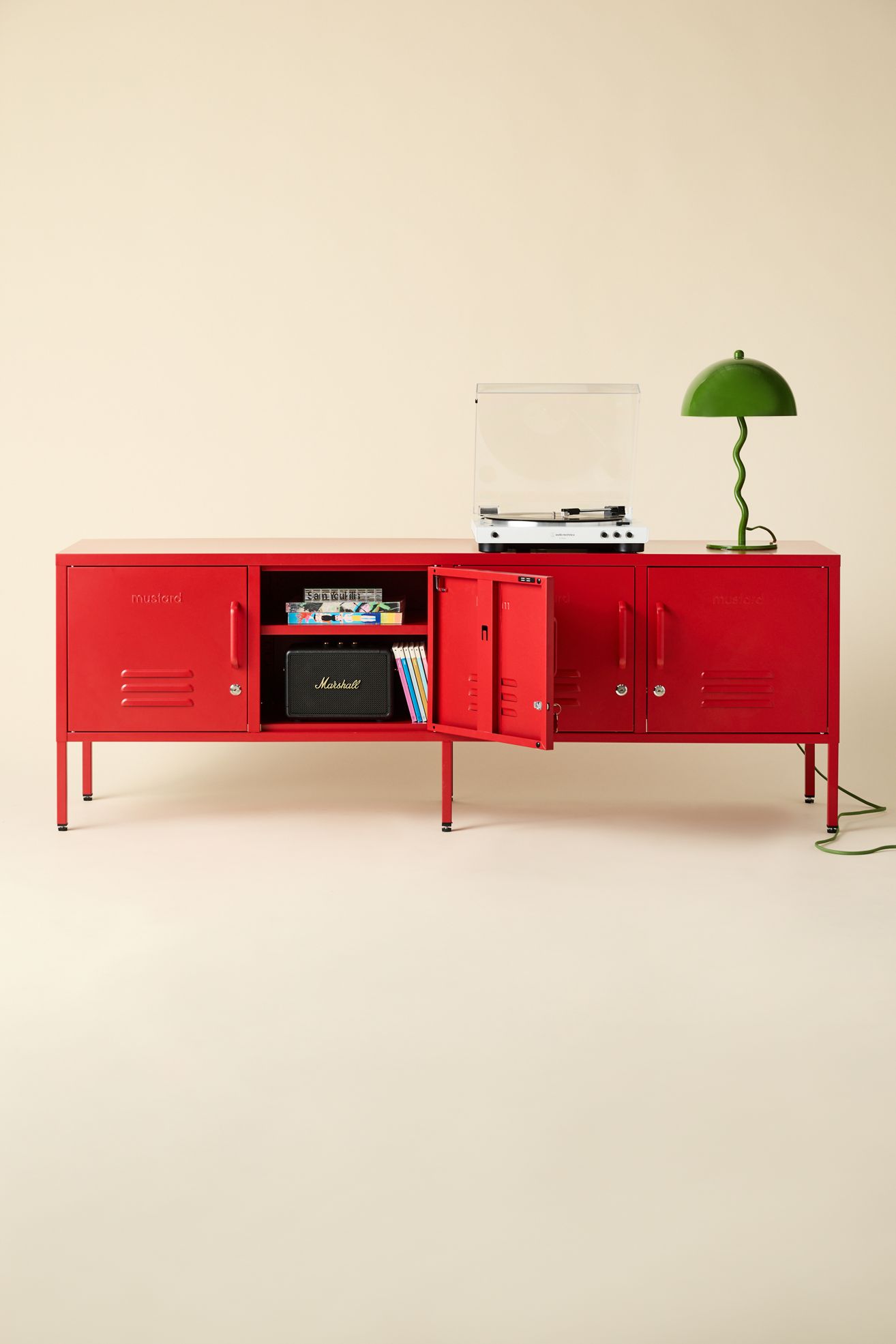 Mustard Made The Standard Locker Media Console - Poppy, ONE SIZE