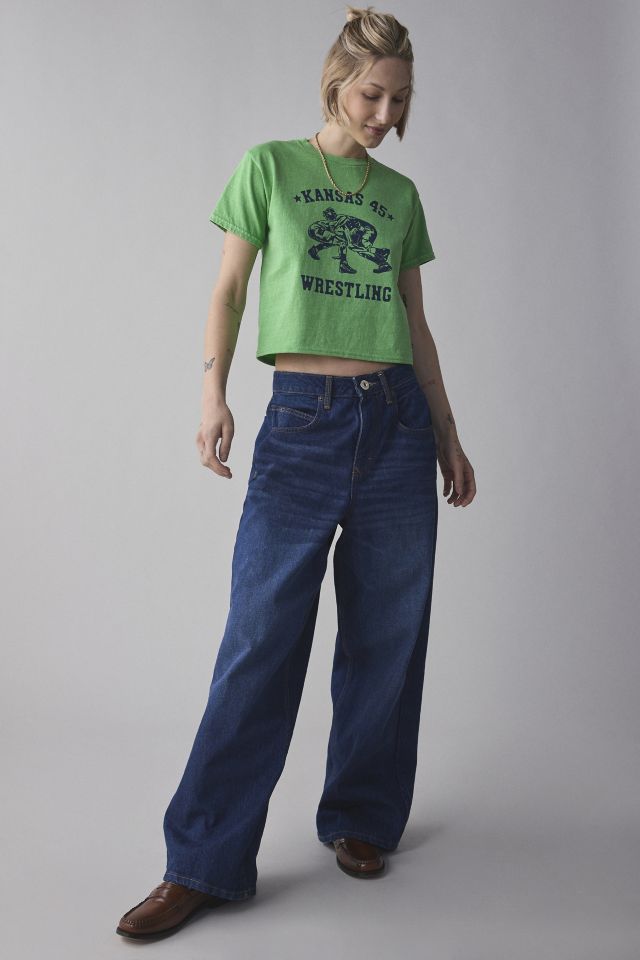 Kansas Wrestling Graphic Slim Tee | Urban Outfitters