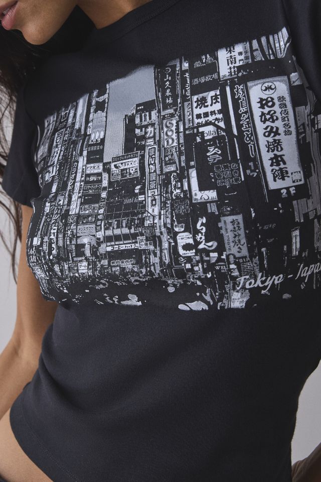 Kyoto Japan Photoreal Graphic Baby Tee #1