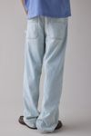BDG Hickory Stripe Baggy Skate Fit Double Knee Utility Jean