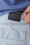 BDG Hickory Stripe Baggy Skate Fit Double Knee Utility Jean