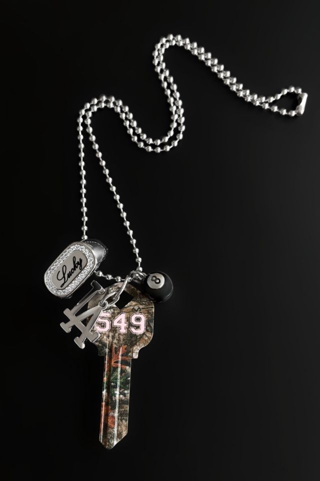 Five Fourty Nine I Heart LA Charm Necklace #1