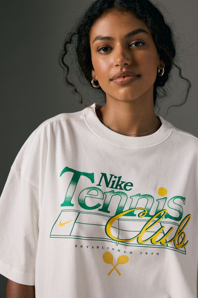 Nike Sportswear Tennis Club Graphic Oversized Tee #3
