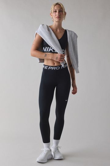 Nike Pro 365 Mesh Panel 7/8 Leggings
