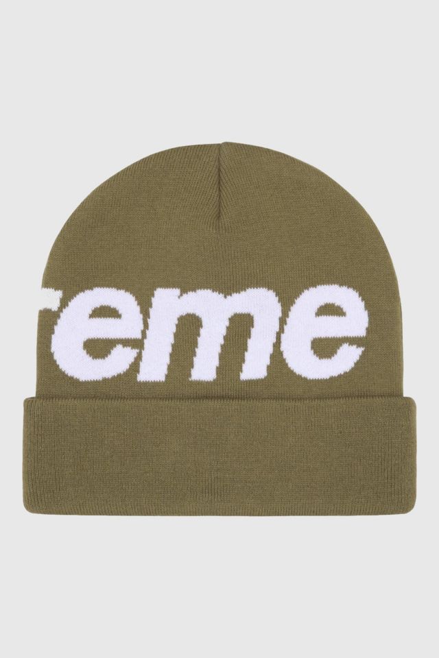 Supreme Big Logo Beanie FW24 #1