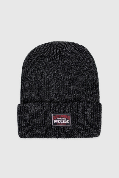 Igloos Men's Reflective Yarn Cuff Beanie - Black, One Size Fits Most - View #7