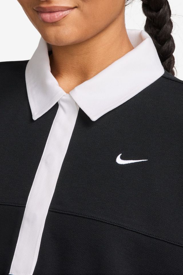 Nike Sportswear Oversized Short Sleeve Polo Top #2