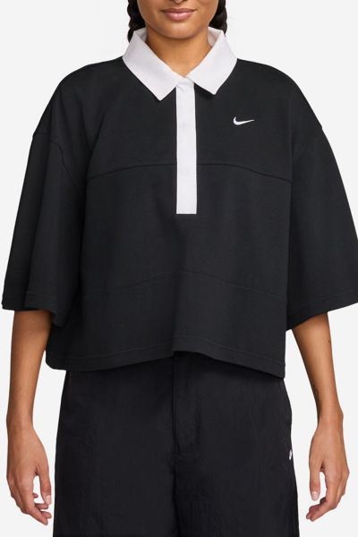Nike Sportswear Oversized Short Sleeve Polo Top