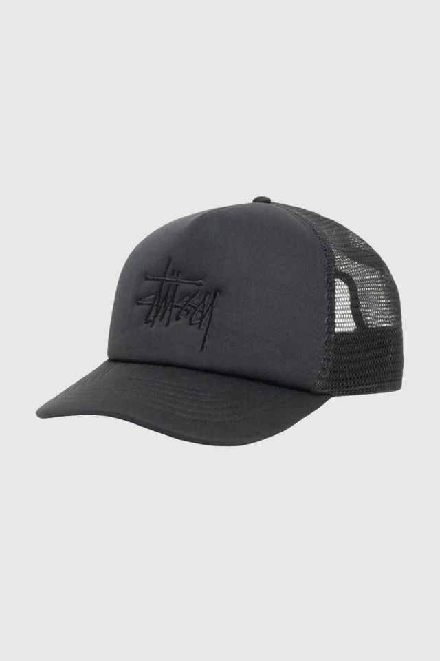 Stussy Trucker Big Basic Snapback Hat