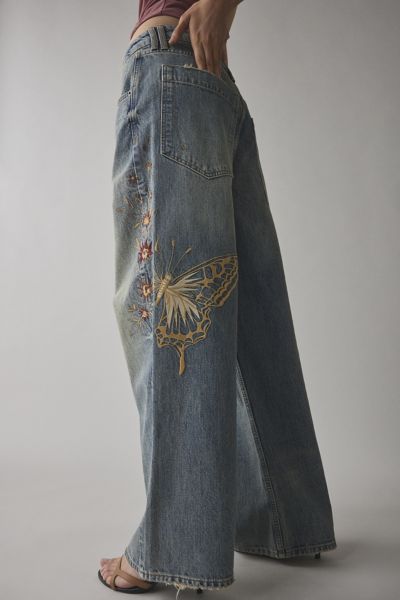 Jean Baggy Boyfriend Brodé Jaya BDG