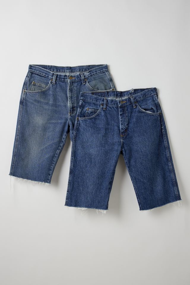ReMADE By UO Wrangler Slouch Denim Jort #1