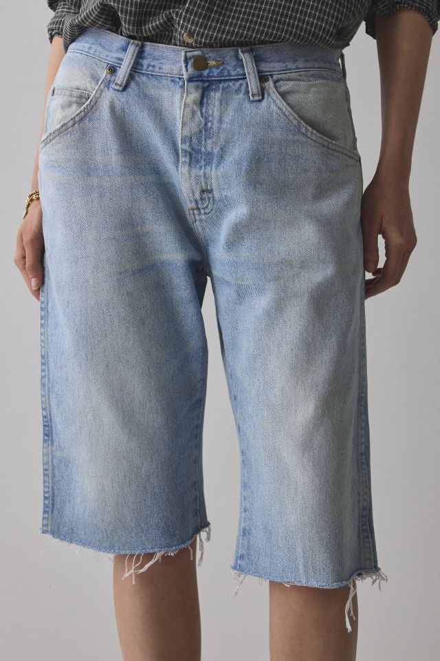 ReMADE By UO Wrangler Slouch Denim Jort #3