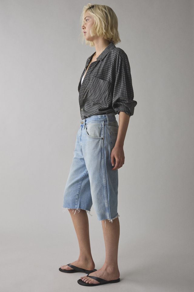 ReMADE By UO Wrangler Slouch Denim Jort #4