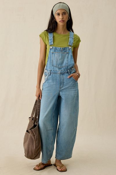 BDG Rih Extreme Barrel-Leg Overalls