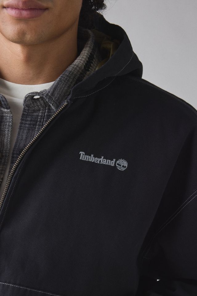 Timberland Washed Duck Canvas Hooded Jacket #3