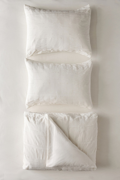 Sophia Raw Edge Duvet Cover Set