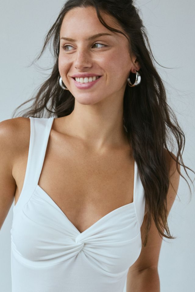 UO Suri Twist-Front Cropped Tank Top #3