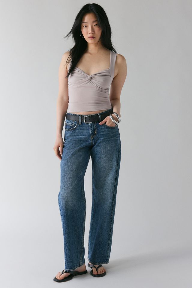 UO Suri Twist-Front Cropped Tank Top #1