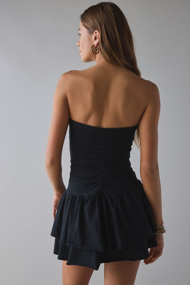 Kimchi Blue Dana Convertible Tie Drop Waist Romper #1