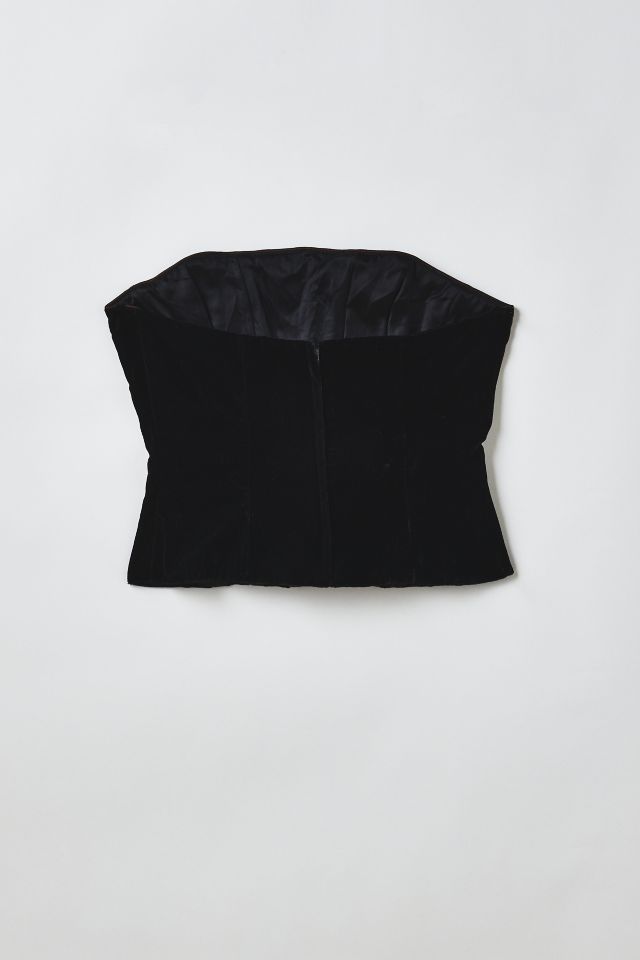 Vintage Prom Cropped Corset Top #1