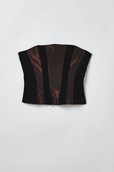 Vintage Prom Cropped Corset Top