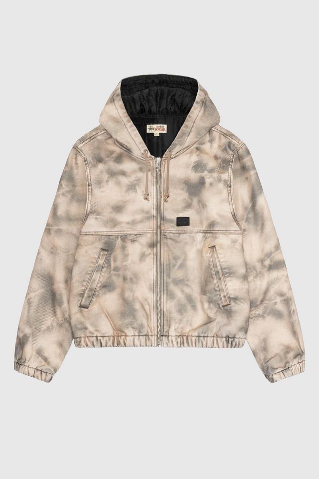 Stussy Work Jacket Stenpat Camo | Urban Outfitters Stussy Work Jacket Stenpat Camo | Urban Outfitters