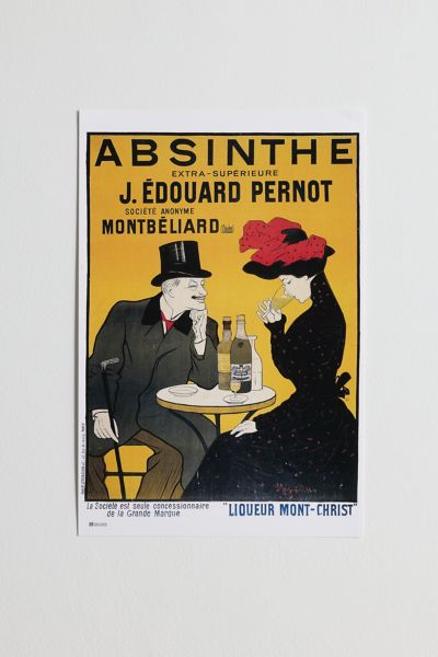 Absinthe J. Edouard Pernot Vintage Poster