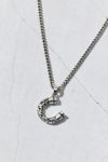 Horseshoe Pendant Stainless Steel Necklace