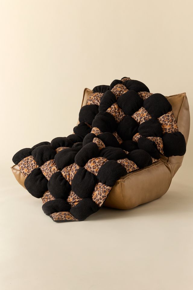 Printed Marshmallow Cloud Fleece Throw Blanket #3