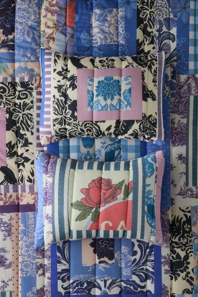 Audrey Patched Quilted Sham Set #1