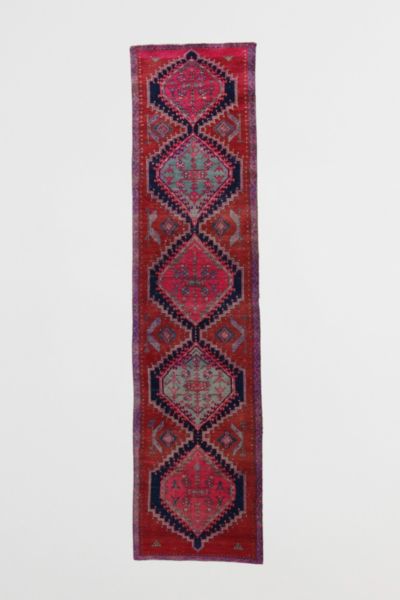 Canary Lane Vintage Runner Rug No. 1684